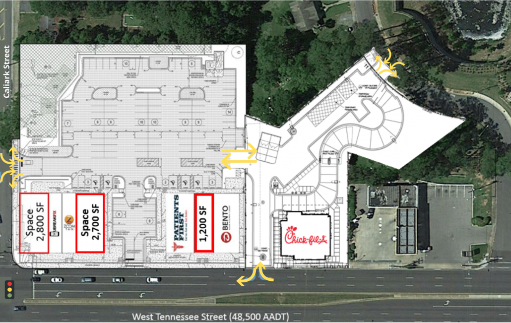 1660 W Tennessee Street- Site Plan